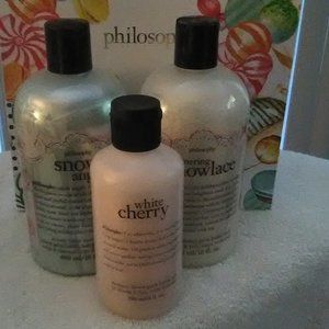 PHILOSOPHY Holiday Shower Gels with freebie!